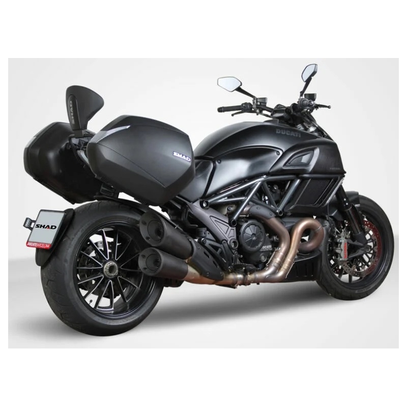 Monatgesatz 3P System SHAD für DUCATI Diavel 1200 2012-2019