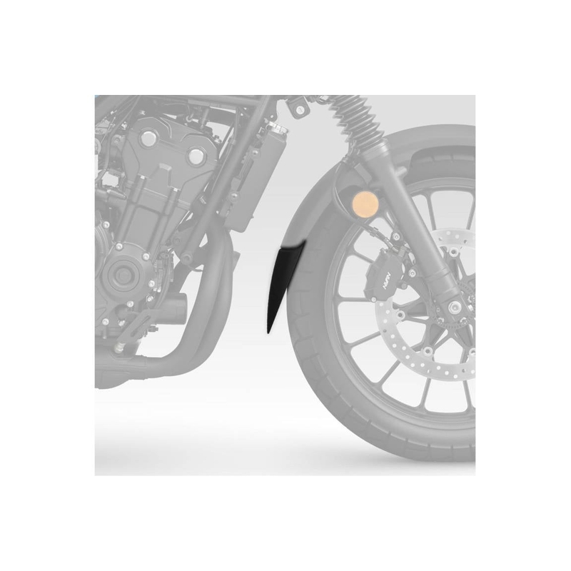 Front fender extension PUIG schwarz