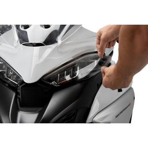 Adhere headlight protector PUIG 20761W transparent
