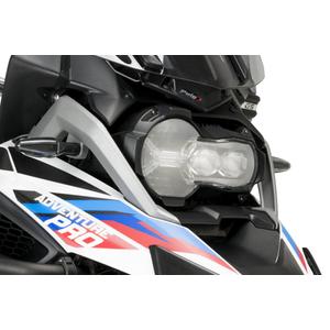 Adhere headlight protector PUIG 21445W transparent
