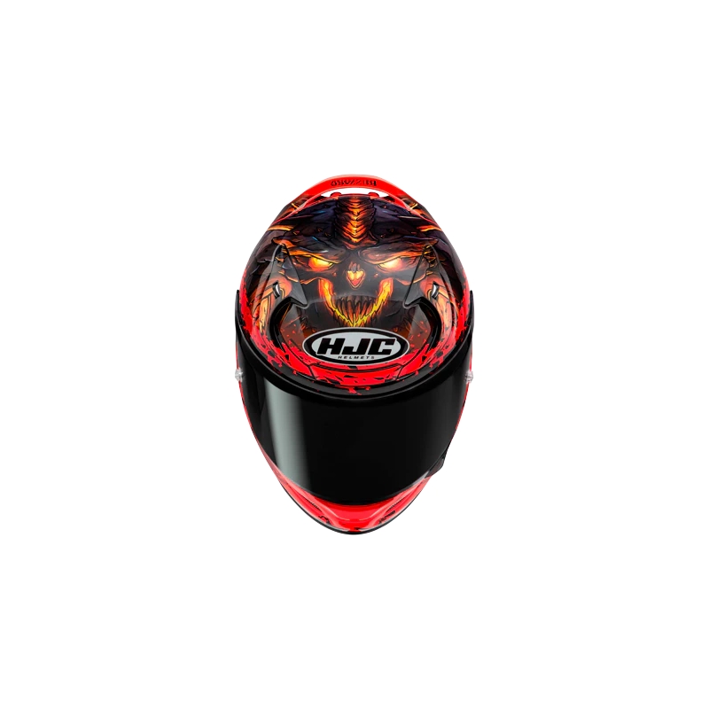 HJC RPHA 12 Diablo Blizzard roter Integralhelm Ausverkauf