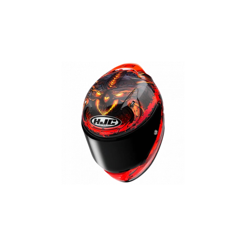 HJC RPHA 12 Diablo Blizzard roter Integralhelm Ausverkauf