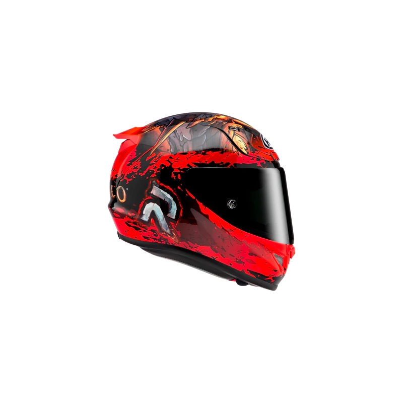HJC RPHA 12 Diablo Blizzard roter Integralhelm Ausverkauf