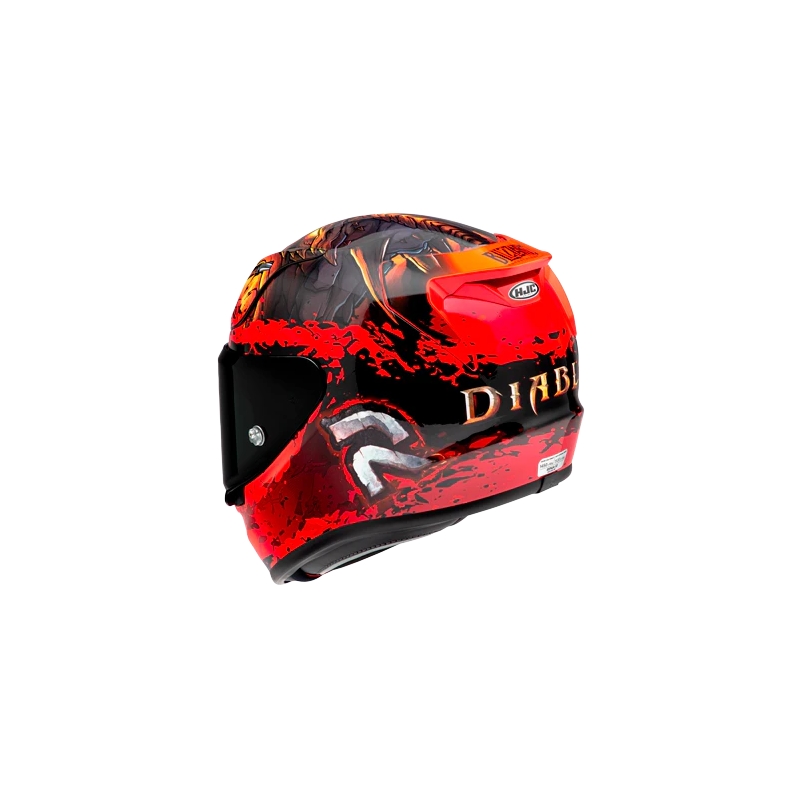 HJC RPHA 12 Diablo Blizzard roter Integralhelm Ausverkauf