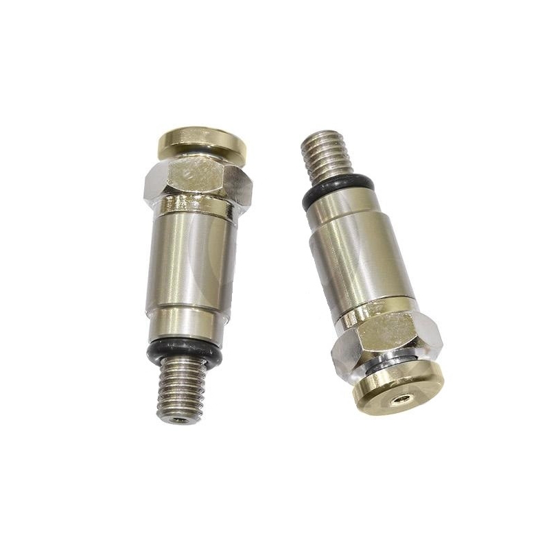 Bleeder set for forks MOTION STUFF (M4x0,7) silber