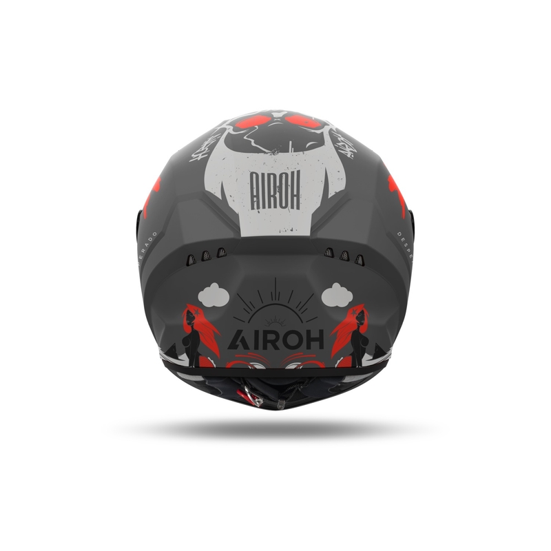 Integrierter Motorradhelm Airoh CONNOR Desperado mattorange