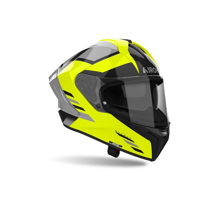Integrierter Motorradhelm Airoh MATRYX Thron gelb