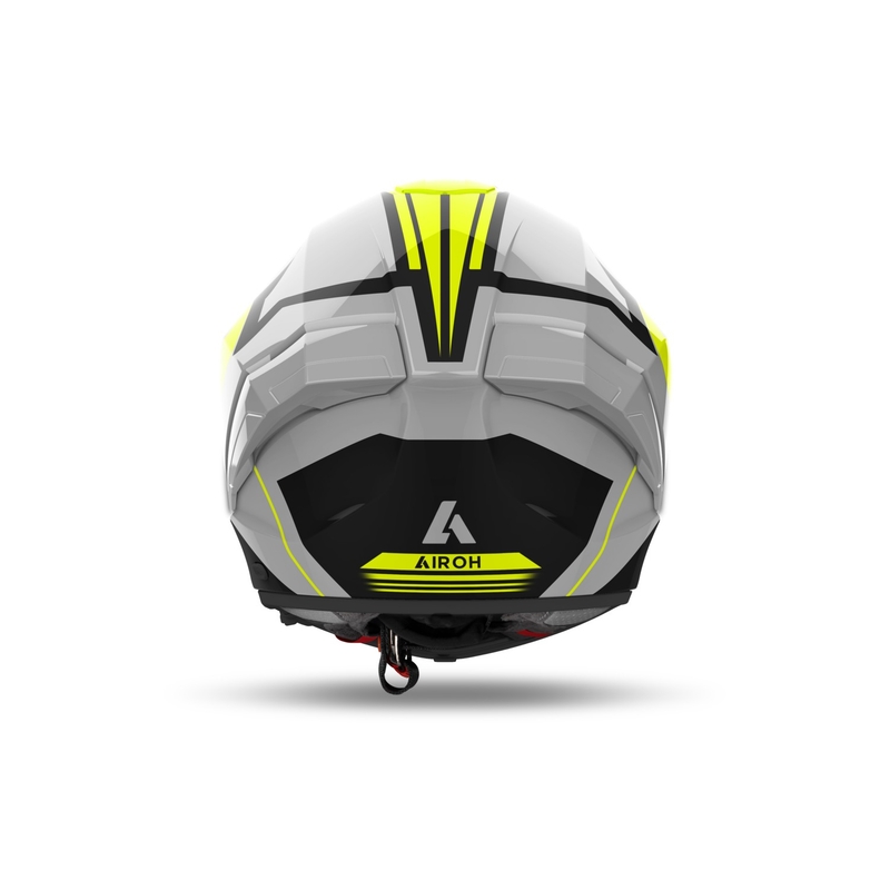 Integrierter Motorradhelm Airoh MATRYX Thron gelb
