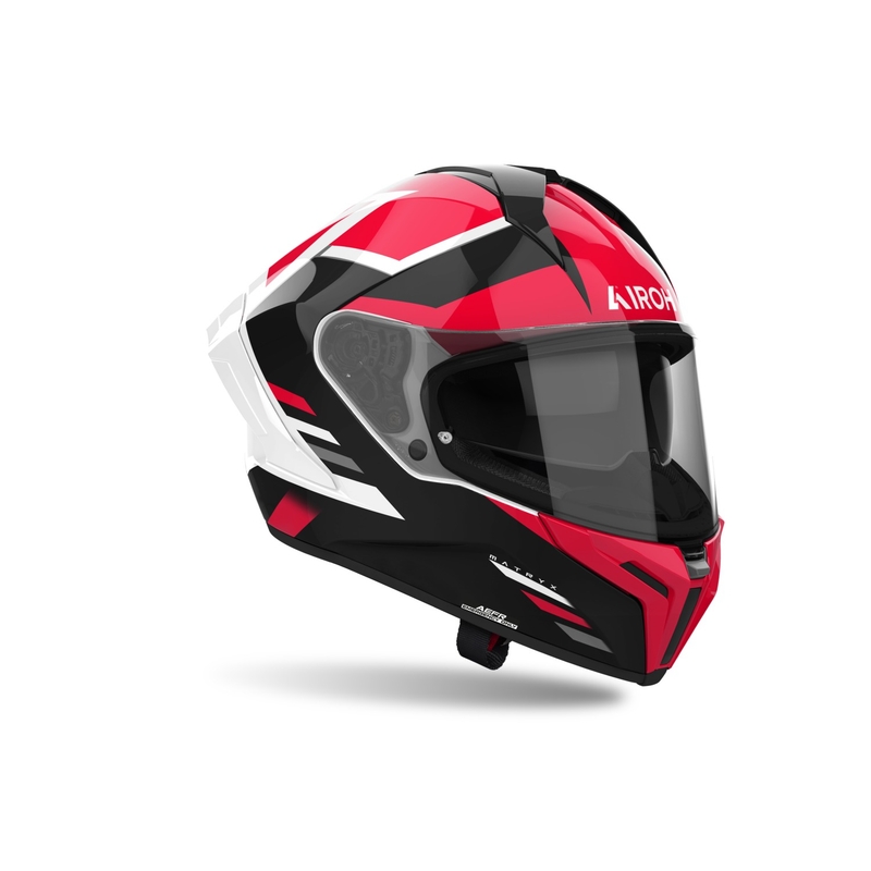 Integrierter Motorradhelm Airoh MATRYX Thron rot