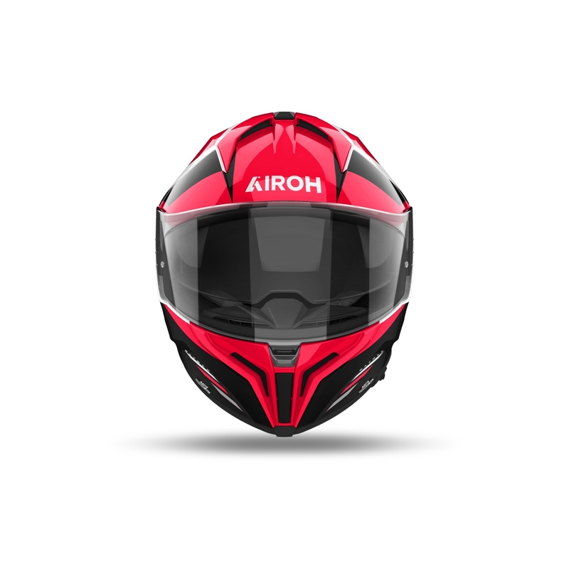 Integrierter Motorradhelm Airoh MATRYX Thron rot