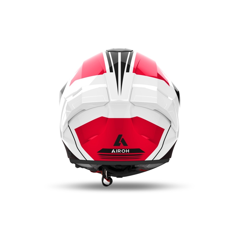 Integrierter Motorradhelm Airoh MATRYX Thron rot