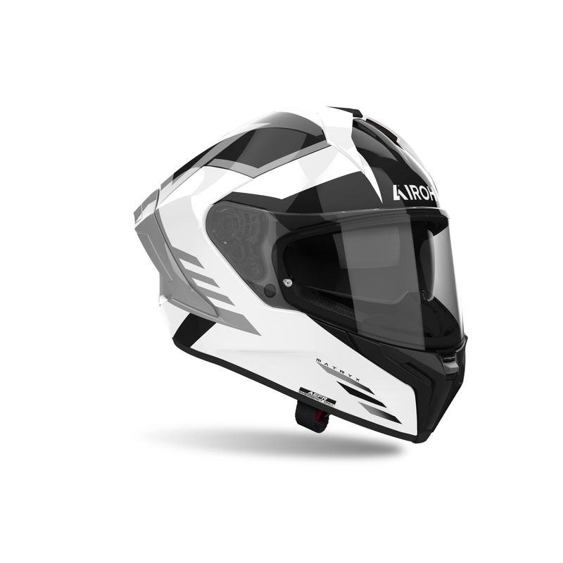 Integrierter Motorradhelm Airoh MATRYX Thron weiß