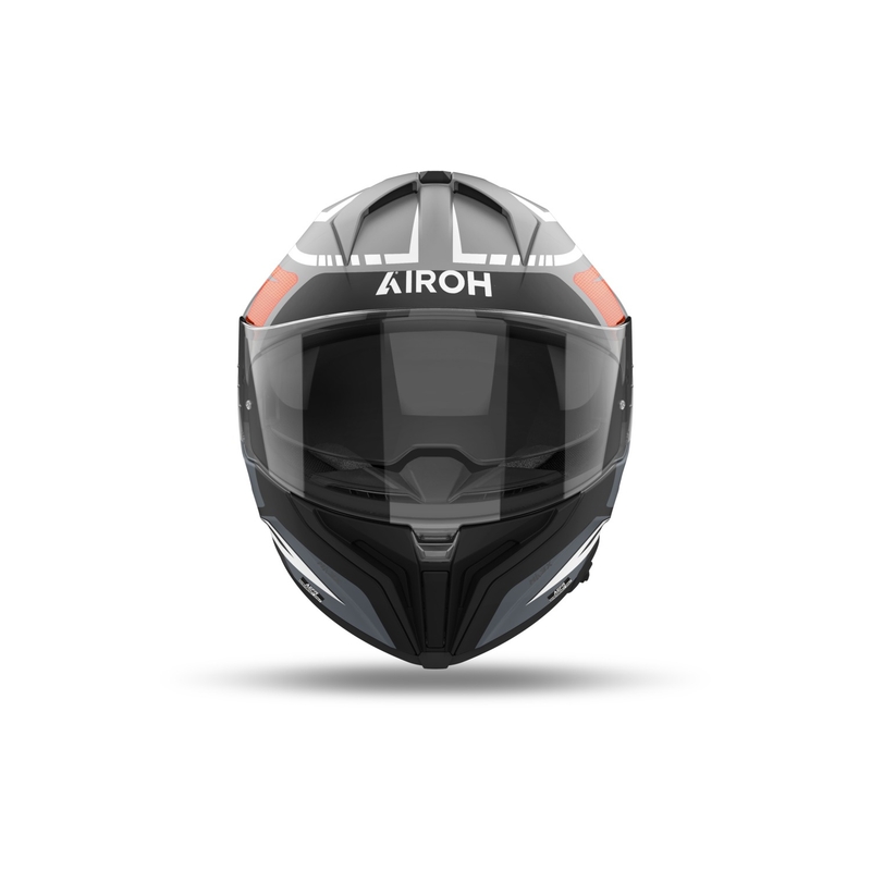 Integrierter Motorradhelm Airoh MATRYX Rider mattrot