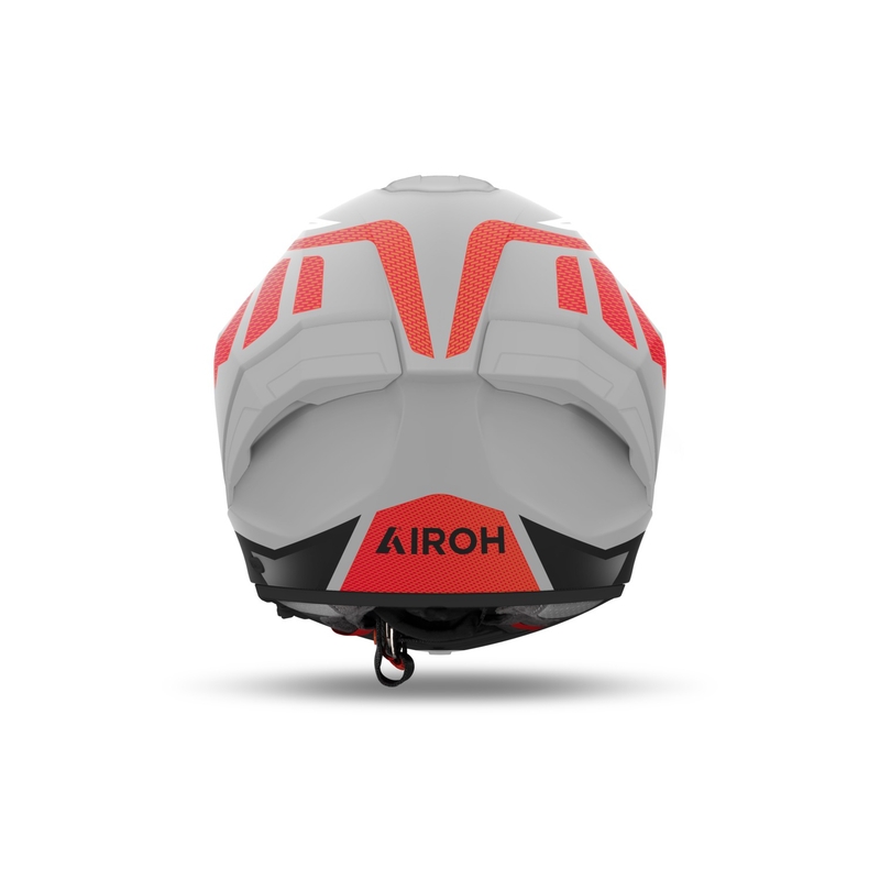 Integrierter Motorradhelm Airoh MATRYX Rider mattrot