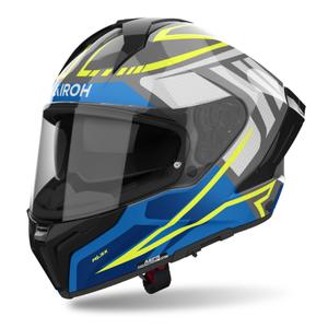 Integrierter Motorradhelm Airoh MATRYX Rider glänzend blau
