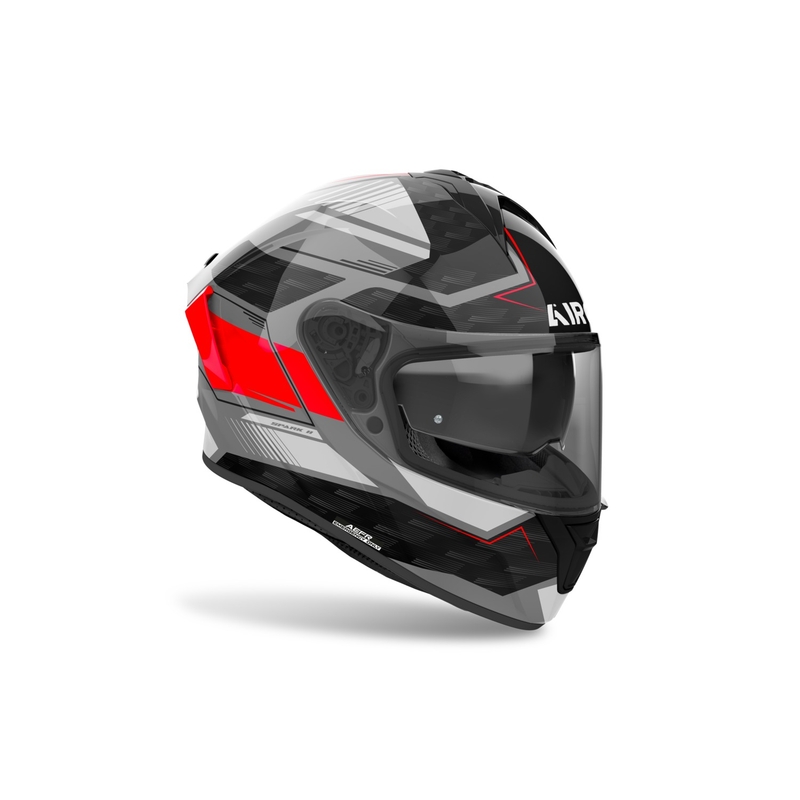 Integrierter Motorradhelm Airoh SPARK 2 Zenith glänzend rot