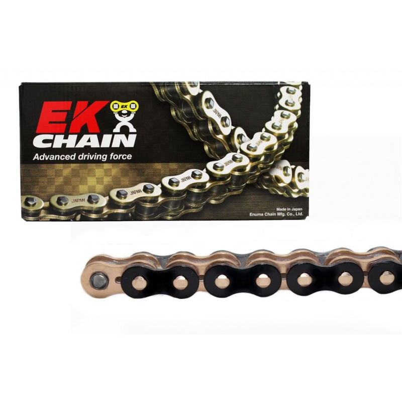 QX-Ringkette EK 520 SRX2 112 L Black/Gold/GP