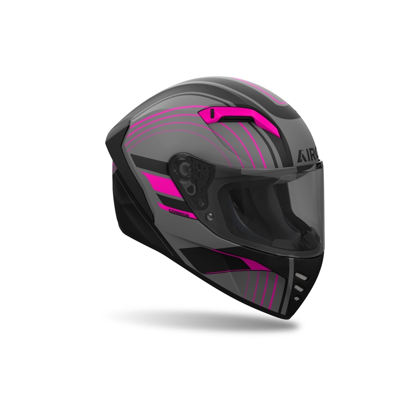 Integrierter Motorradhelm Airoh CONNOR Achieve mattrosa