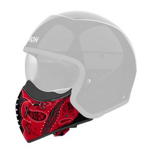 Kinnschutz für Airoh J110 Helme Paesly glänzend rot