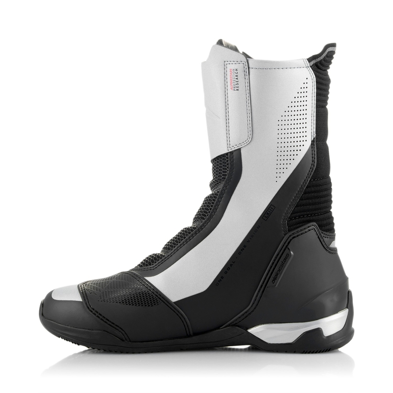 Alpinestars SP-X BOA Motorradstiefel schwarz-silber