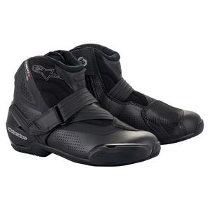 Alpinestars SMX-1 R belüftete Motorradstiefel Schwarz