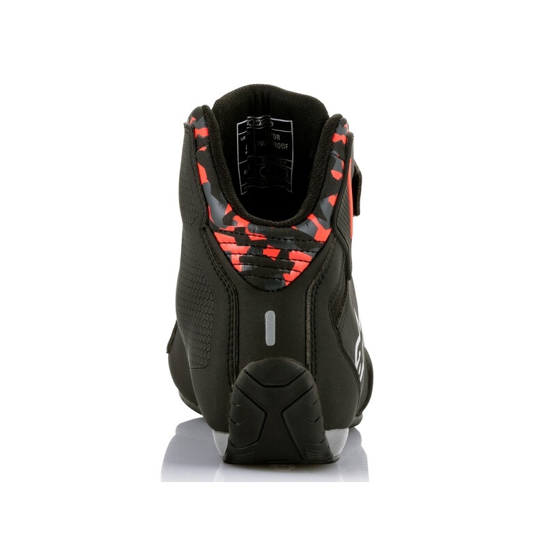 Alpinestars Sektor Wasserdichte Motorradstiefel schwarz-rot-grau-camo