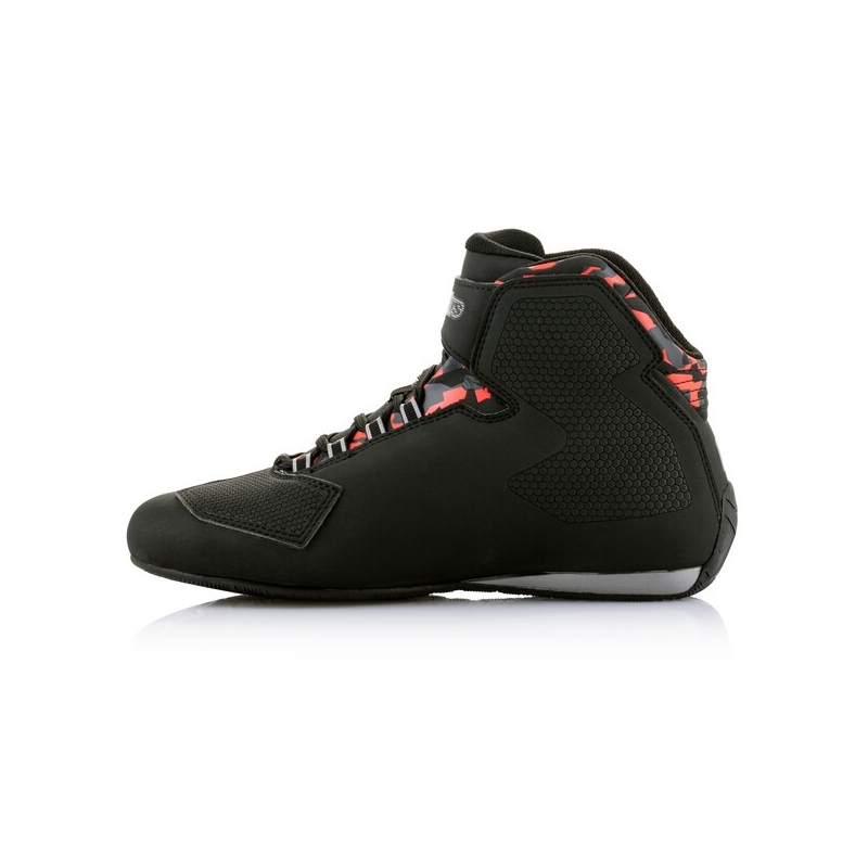 Alpinestars Sektor Wasserdichte Motorradstiefel schwarz-rot-grau-camo