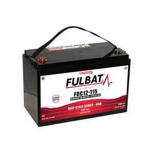 Wartungsfreie Motorradbatterie FULBAT FDC12-115
