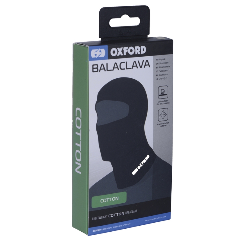 Oxford Sturmhaube schwarz