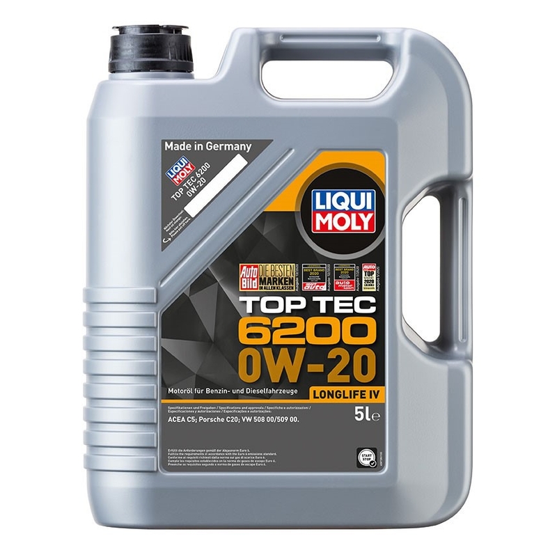Synthetisches Motoröl LIQUI MOLY Top Tec 6200 0W-20 5 l