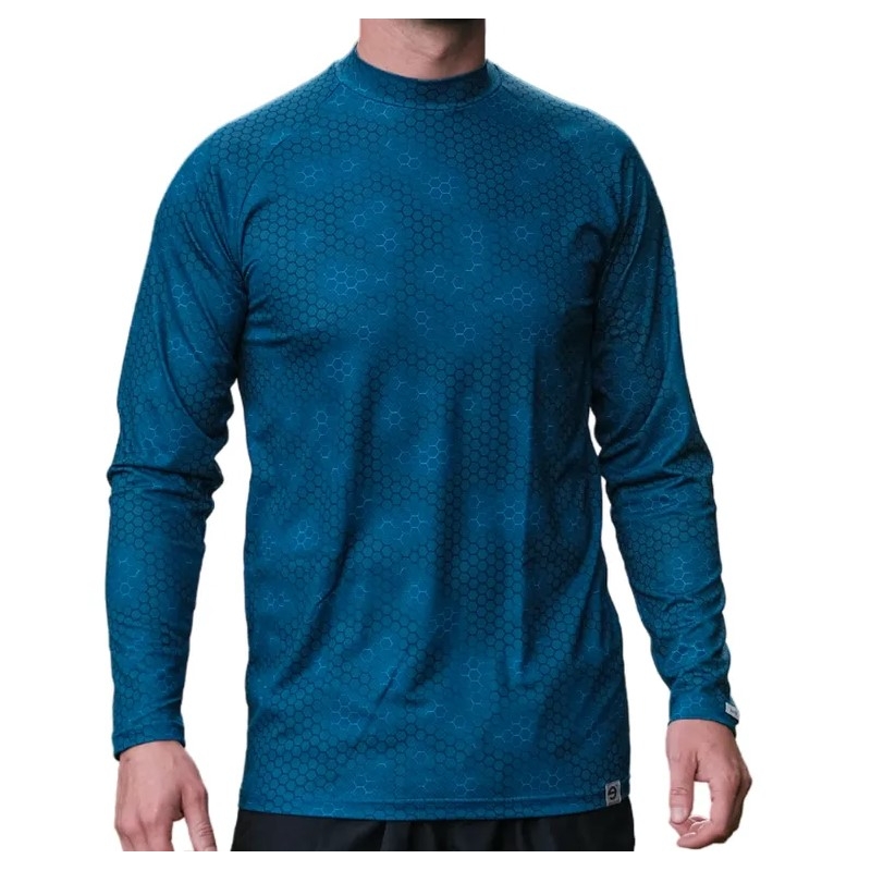 Thermo-T-Shirt nanosilver® Kunststoff dunkelblau Ausverkauf