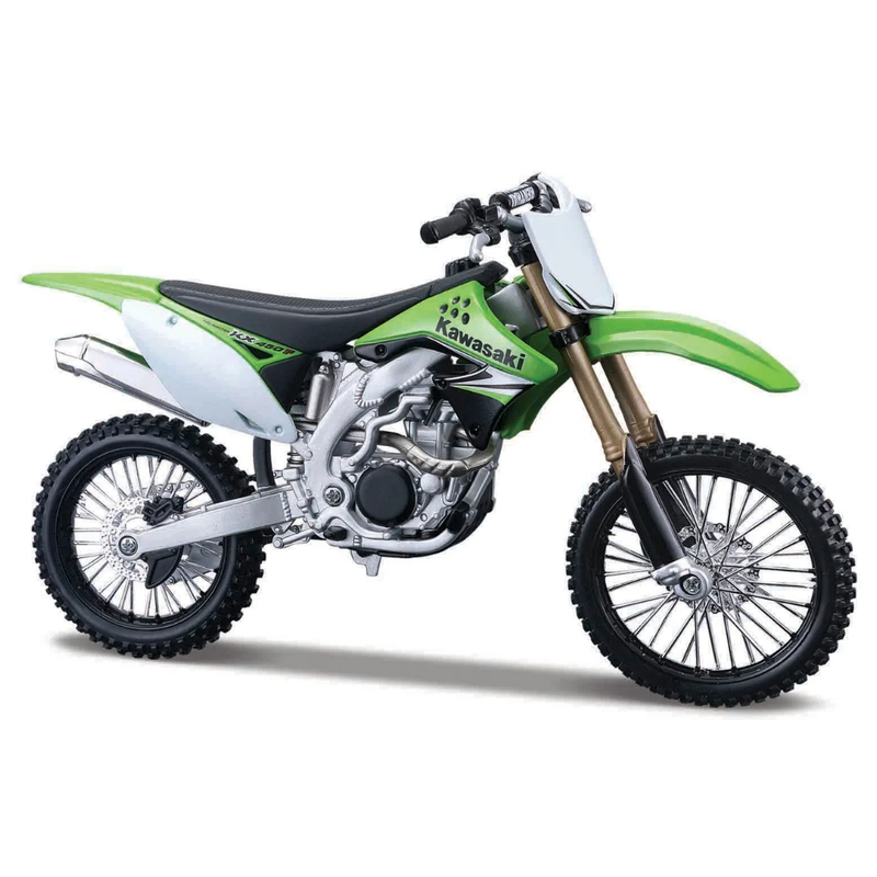Modell des Maisto-Motorrads Kawasaki KX 450F