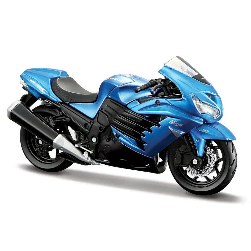 Modell Motorrad Maisto Kawasaki Ninja ZX-14R blau
