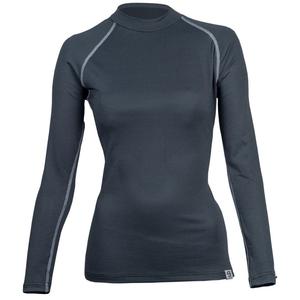 Damen-Thermoshirt nanosilver® Raglan in Anthrazitgrau – Langarm