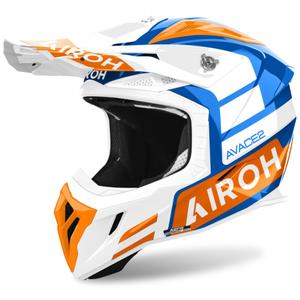 Airoh Aviator Ace 2 Sake 2024 Motocross-Helm, glänzendes Orange
