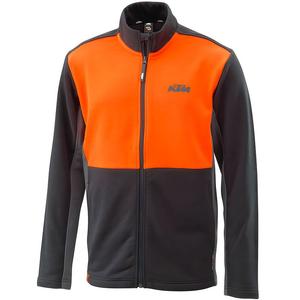 KTM Mechanic Zip schwarz-oranges Sweatshirt