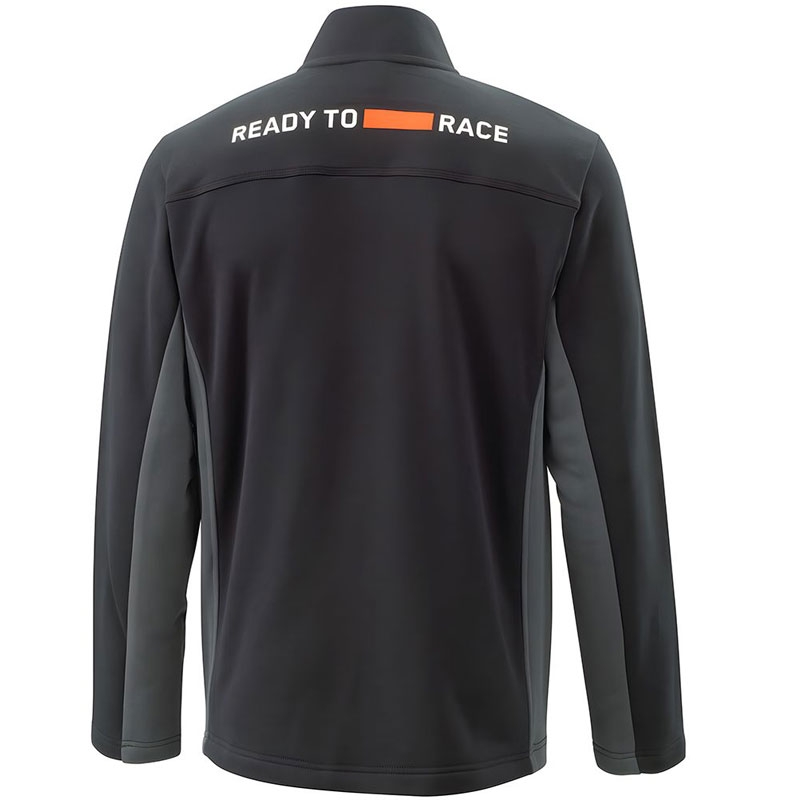 KTM Mechanic Zip schwarz-oranges Sweatshirt