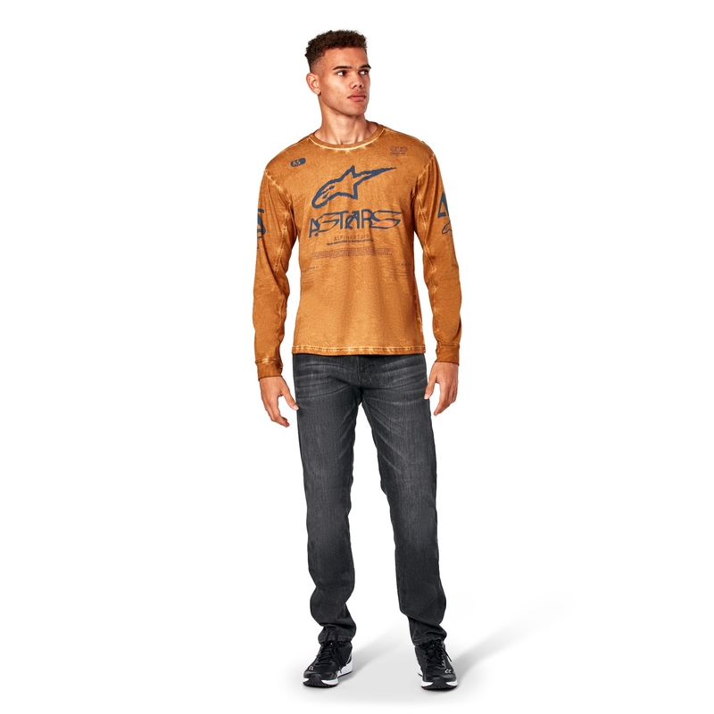 Alpinestars Nook Knit Langarm-T-Shirt Rot