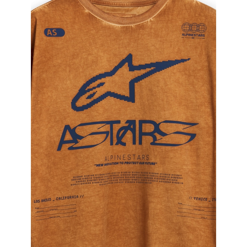 Alpinestars Nook Knit Langarm-T-Shirt Rot