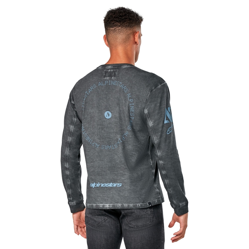 Alpinestars Nook Knit Langarm-T-Shirt Dunkelgrau
