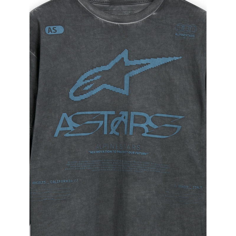 Alpinestars Nook Knit Langarm-T-Shirt Dunkelgrau