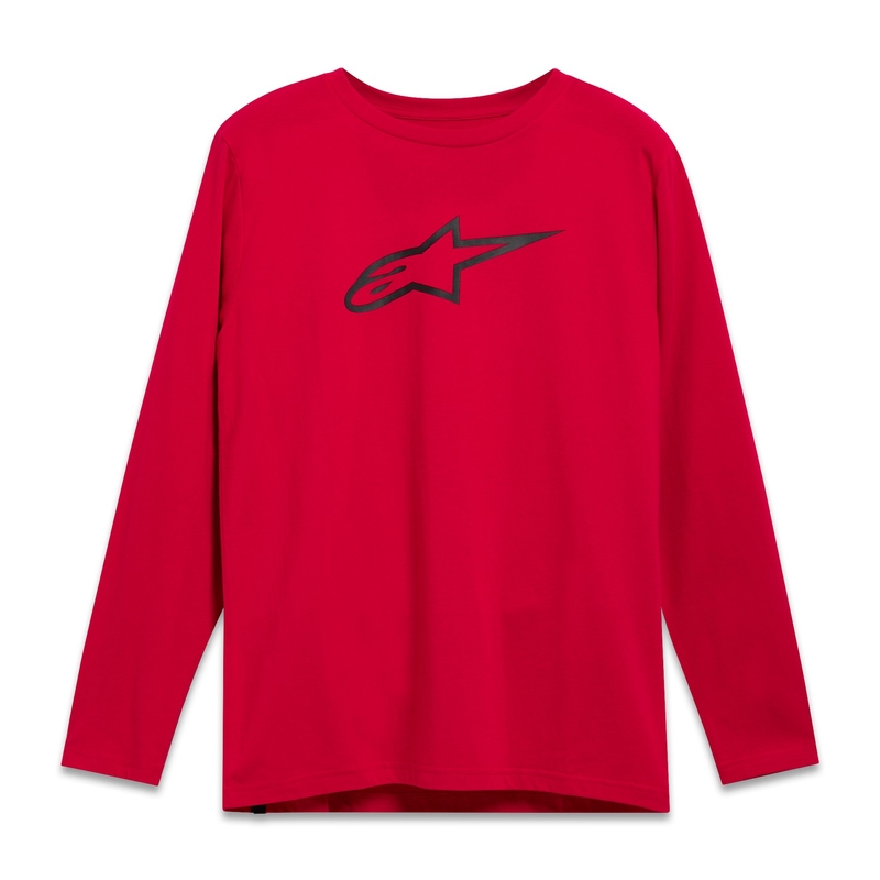 Alpinestars Backhand CSF Langarm-T-Shirt Rot