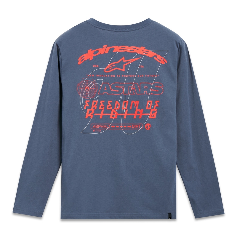 Alpinestars Vitalus CSF Blaues Langarm-T-Shirt