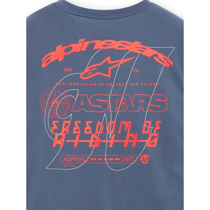 Alpinestars Vitalus CSF Blaues Langarm-T-Shirt