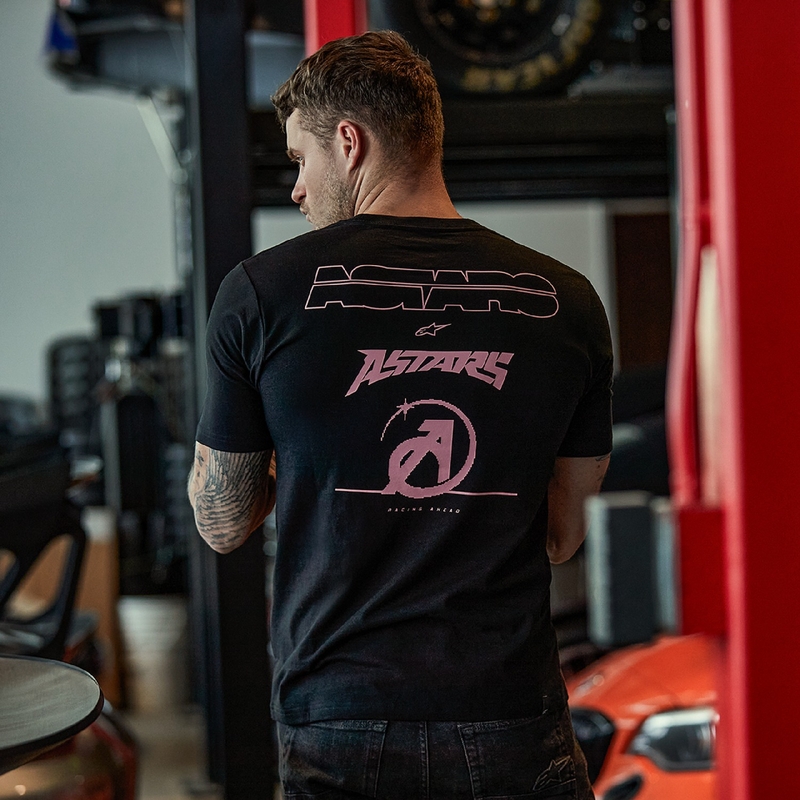 Alpinestars Bolt Type CSF Schwarzes T-Shirt