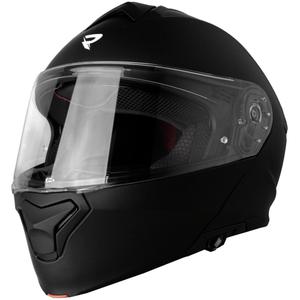 Klappbarer Motorradhelm Street Racer Fury mattschwarz