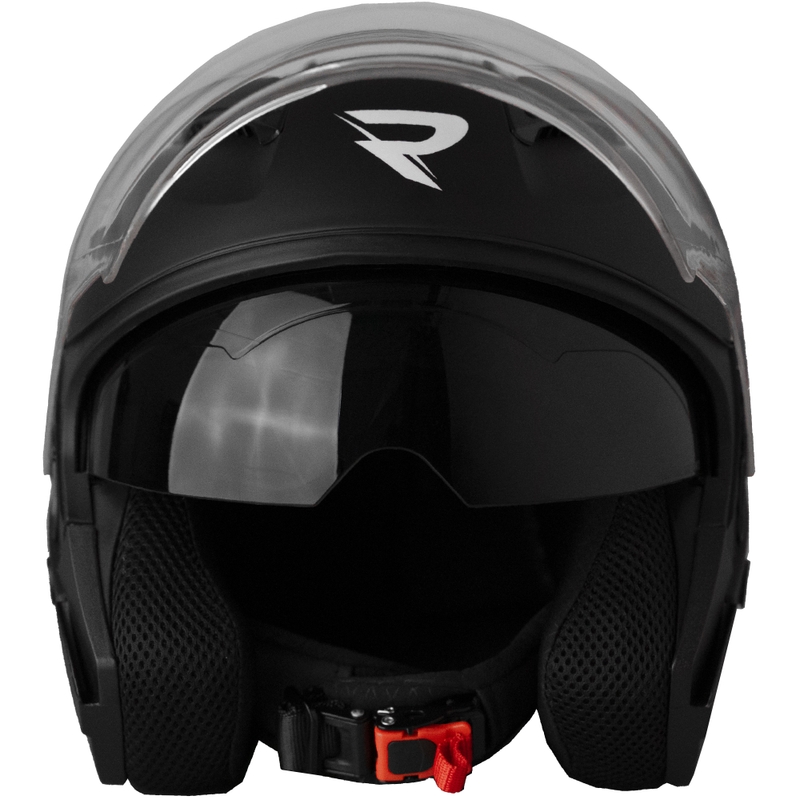 Offener Motorradhelm Street Racer Sonic, mattschwarz