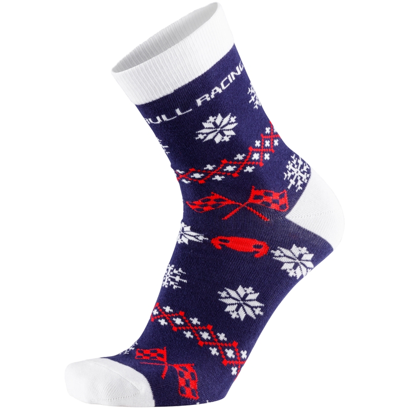 Oracle Red Bull Racing Socken – Weihnachtsedition blau-weiß-rot
