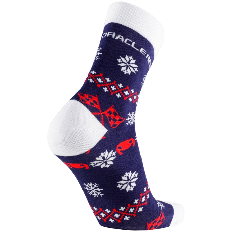 Oracle Red Bull Racing Socken – Weihnachtsedition blau-weiß-rot