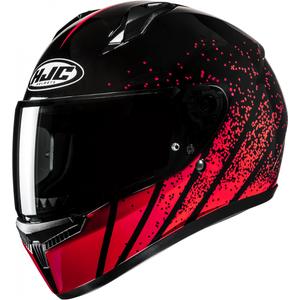 HJC C10 Haven MC1 Integral-Motorradhelm schwarz-rot
